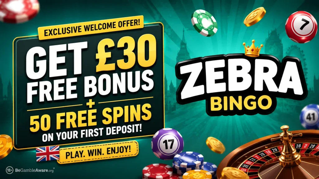 zebra bingo welcome bonus